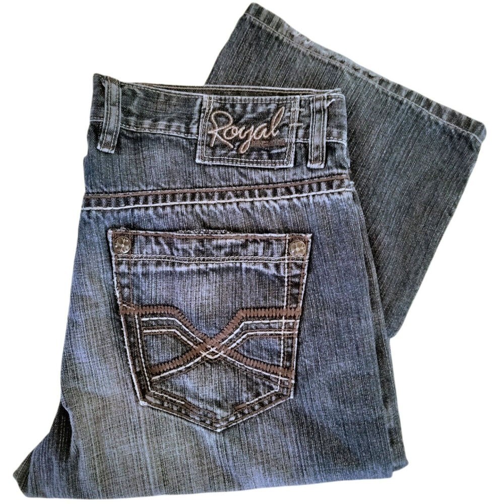 Royal Premium Straight Blue Jeans